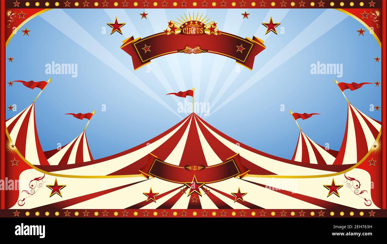 a circus background for a screen Stock Photo - Alamy