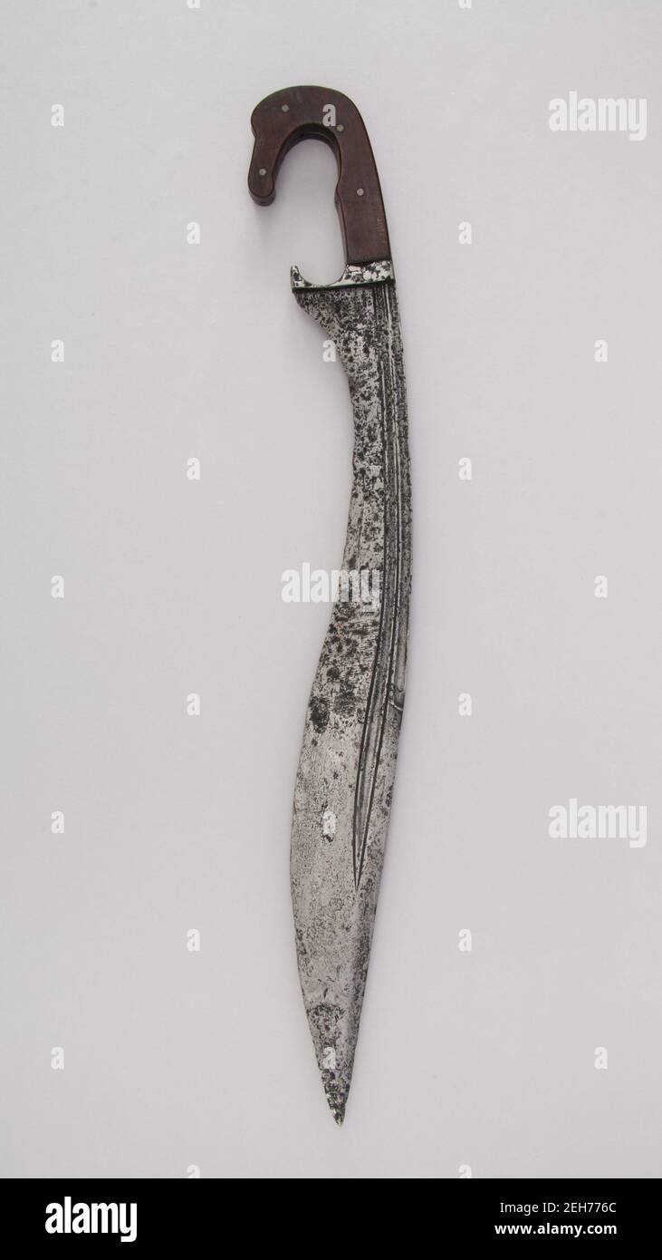 Sword (Falcata), Iberian, 5th-1st century B.C. Stock Photo