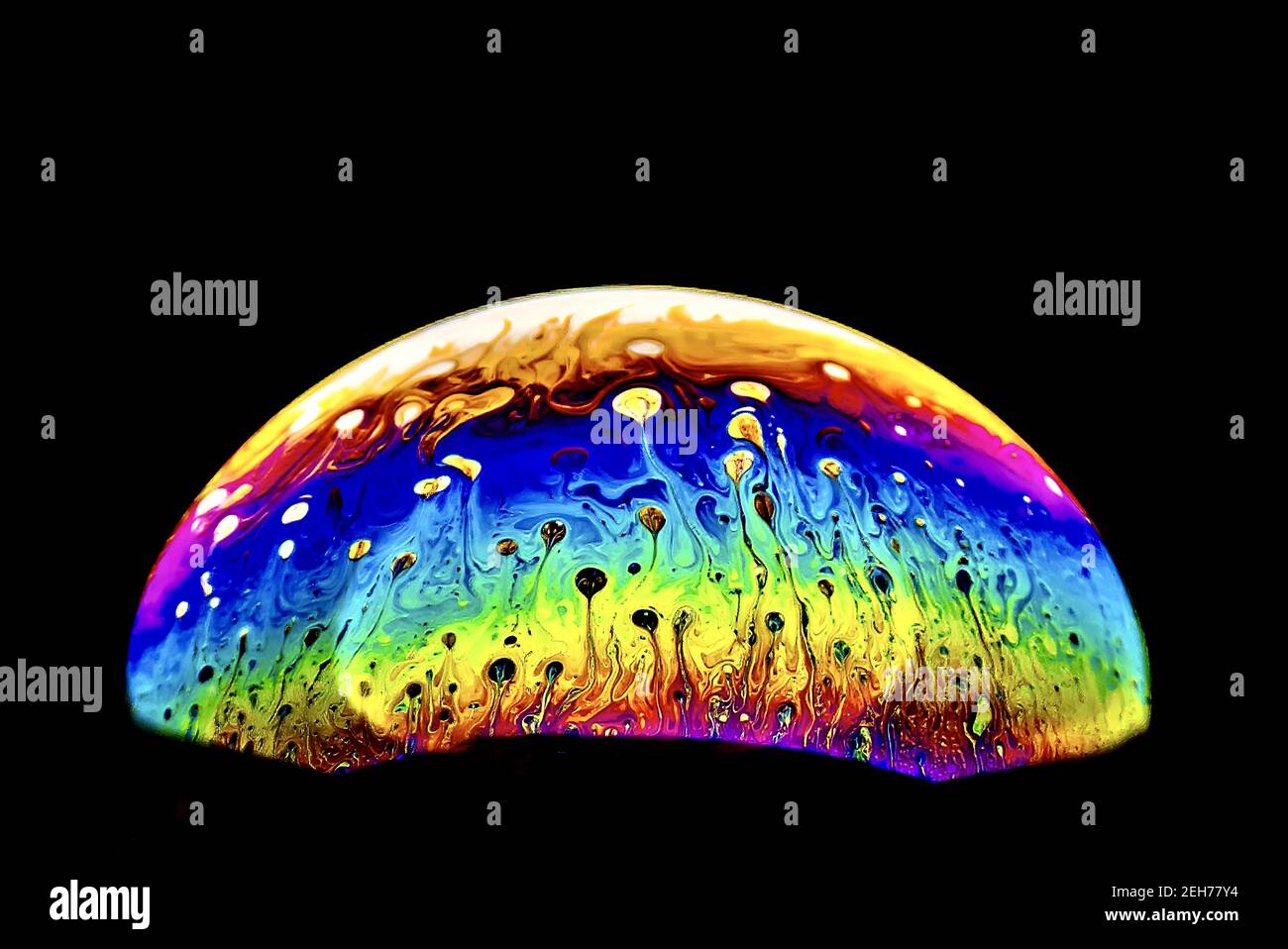 Half bubble abstract patterns hi-res stock photography and images - Alamy