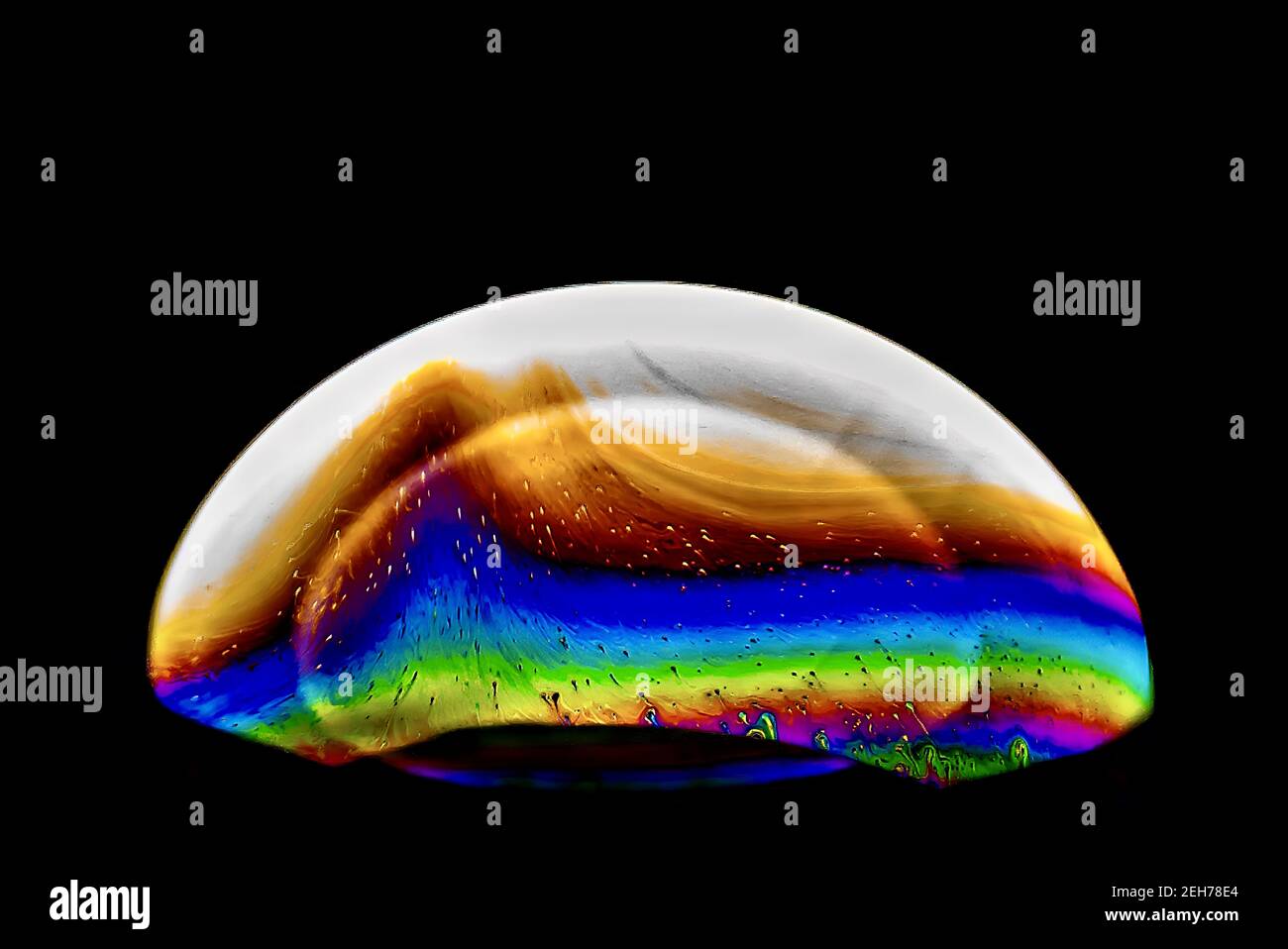 Half soap bubble ball hi-res stock photography and images - Alamy