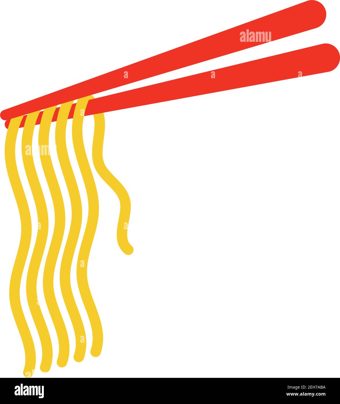 Chopstick noodle icon design template vector isolated illustration Stock Vector Image & Art Alamy