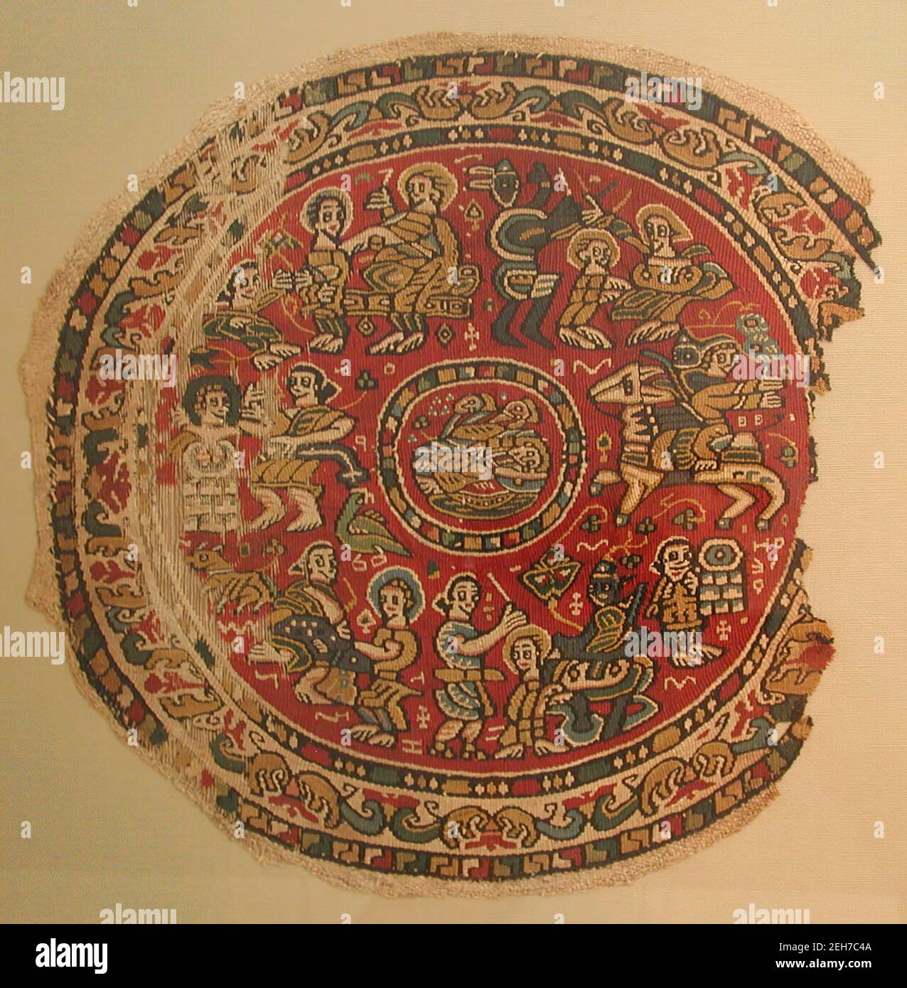 Roundel Illustrating Episodes from the Biblical Story of Joseph, Egypt ...