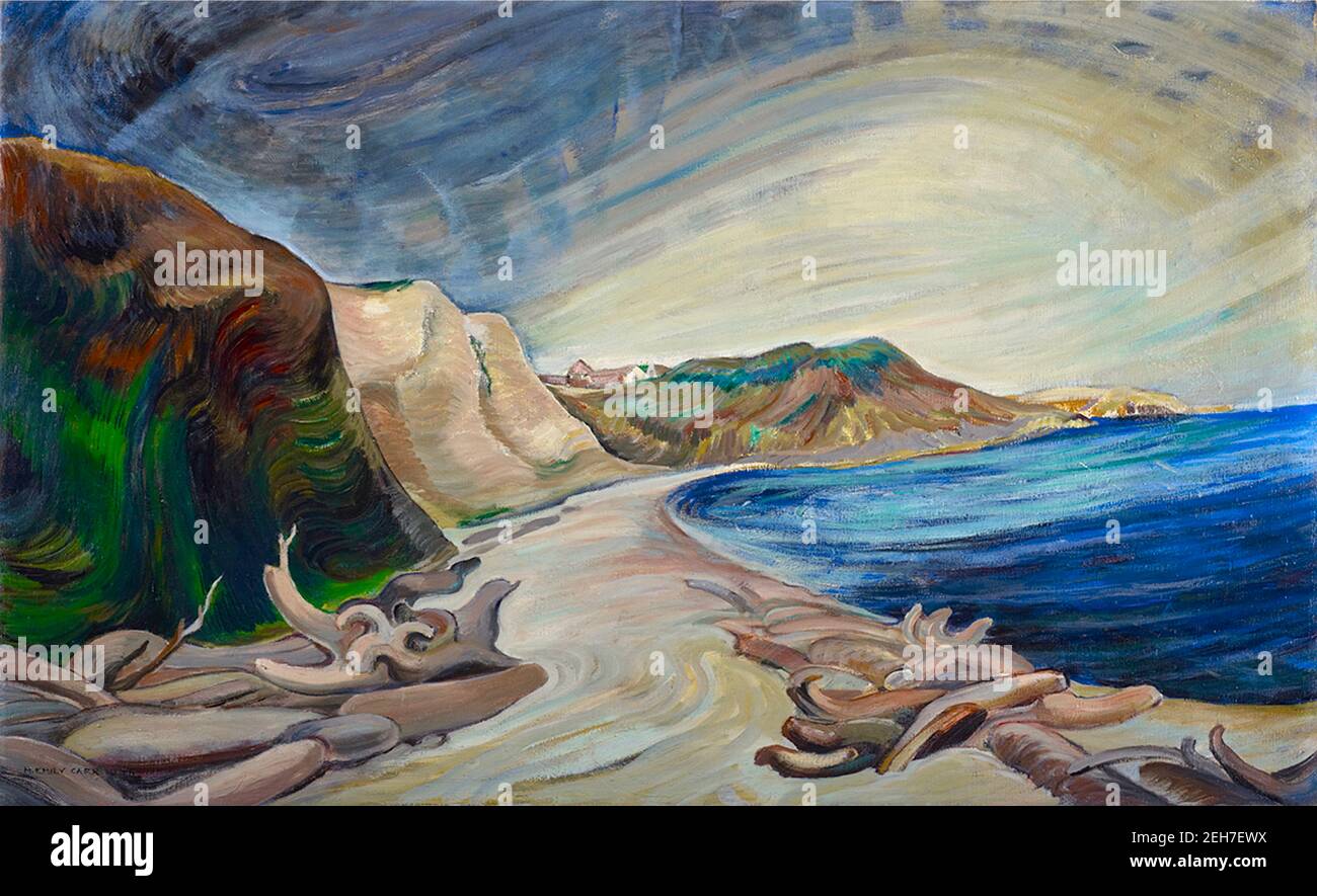 Shoreline by Canadian artist Emily Carr Stock Photo Alamy