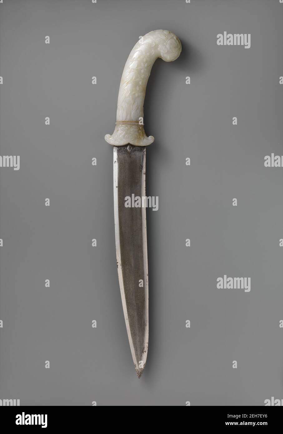 Dagger with Hilt of Leafy Plants, India, ca. 1640 Stock Photo Alamy