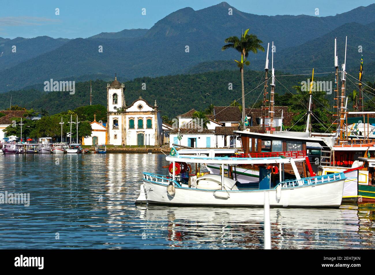 Paraty Rio de Janeiro, Brazil, historic city Stock Photo - Alamy