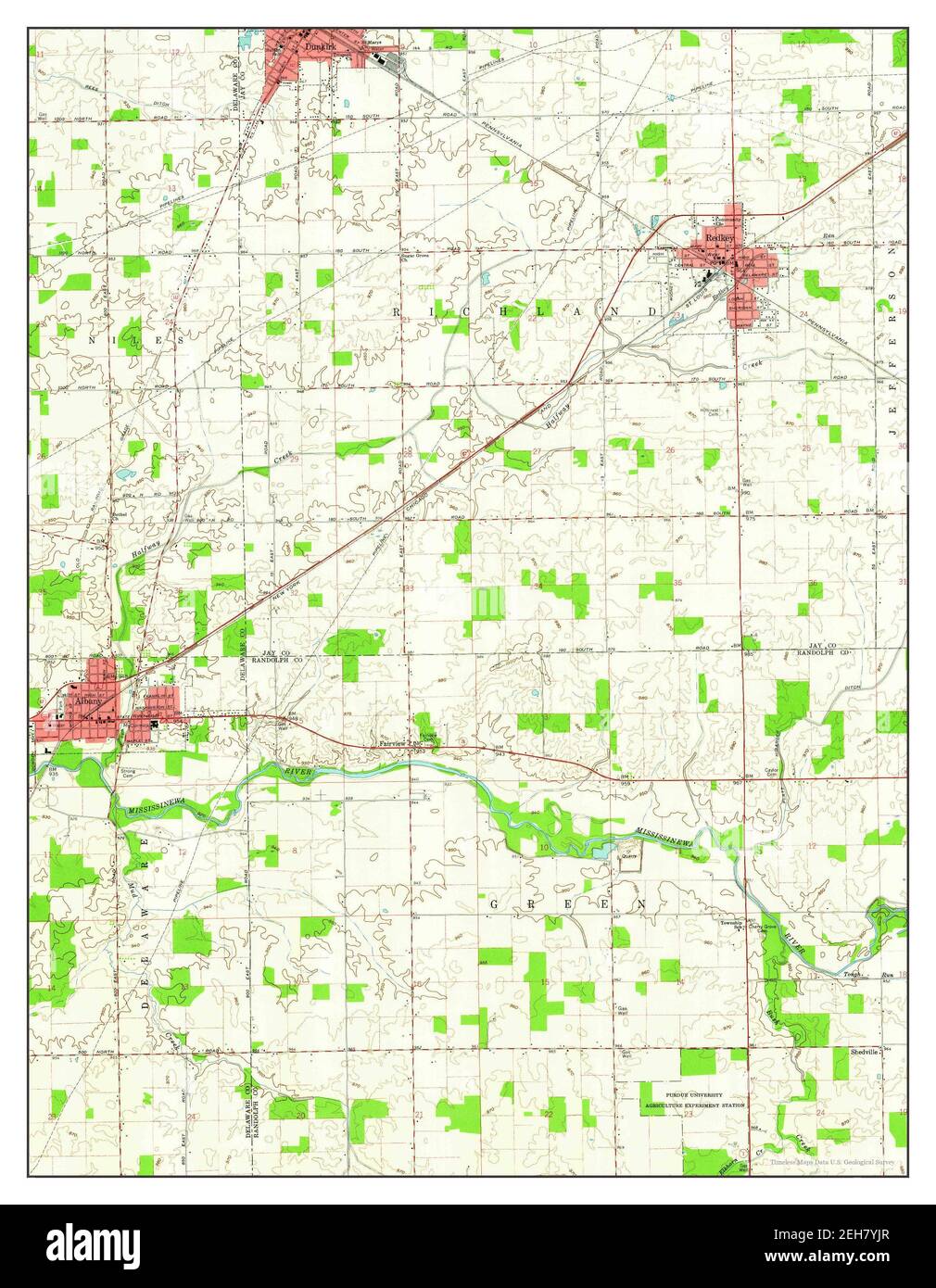 Redkey map hires stock photography and images Alamy