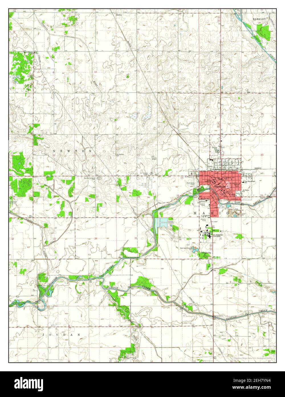 Rensselaer indiana map Cut Out Stock Images & Pictures Alamy