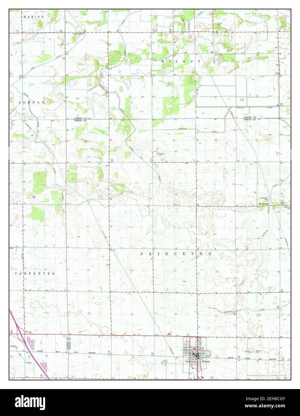 Map of wolcott Cut Out Stock Images & Pictures Alamy