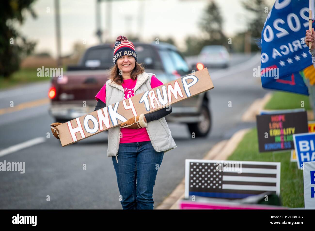 Election day 2020 at polling places in Maryland Stock Photo Alamy