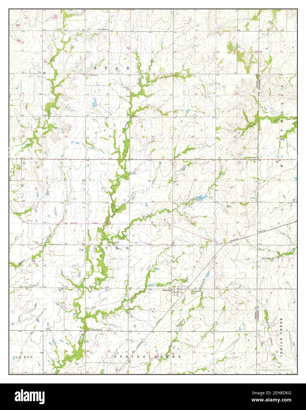 Map of aliceville Cut Out Stock Images & Pictures Alamy