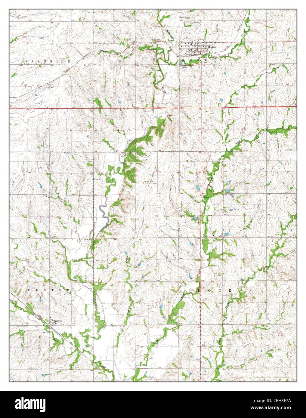 Beattie kansas map Cut Out Stock Images & Pictures Alamy