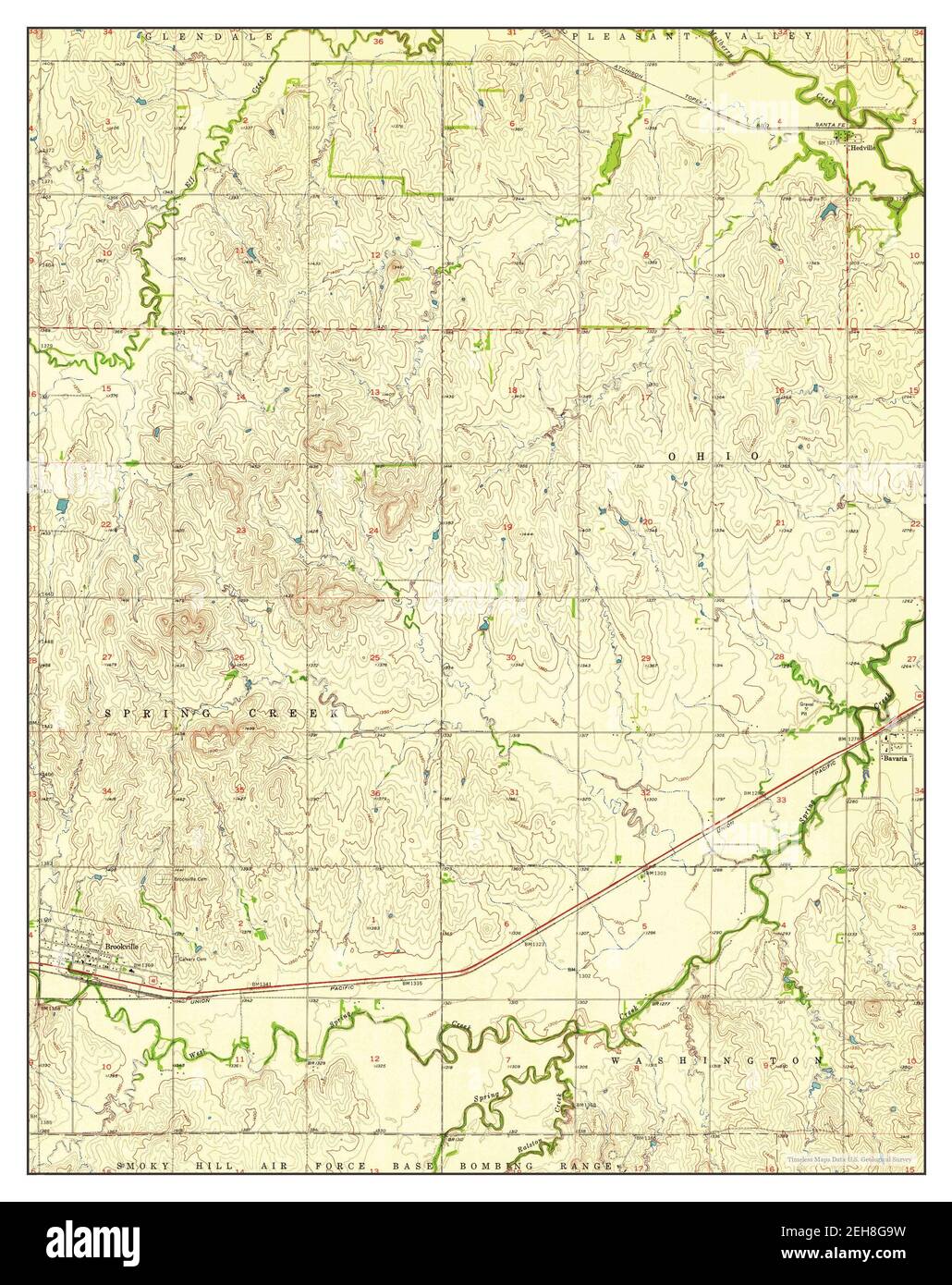 Map of brookville hires stock photography and images Alamy