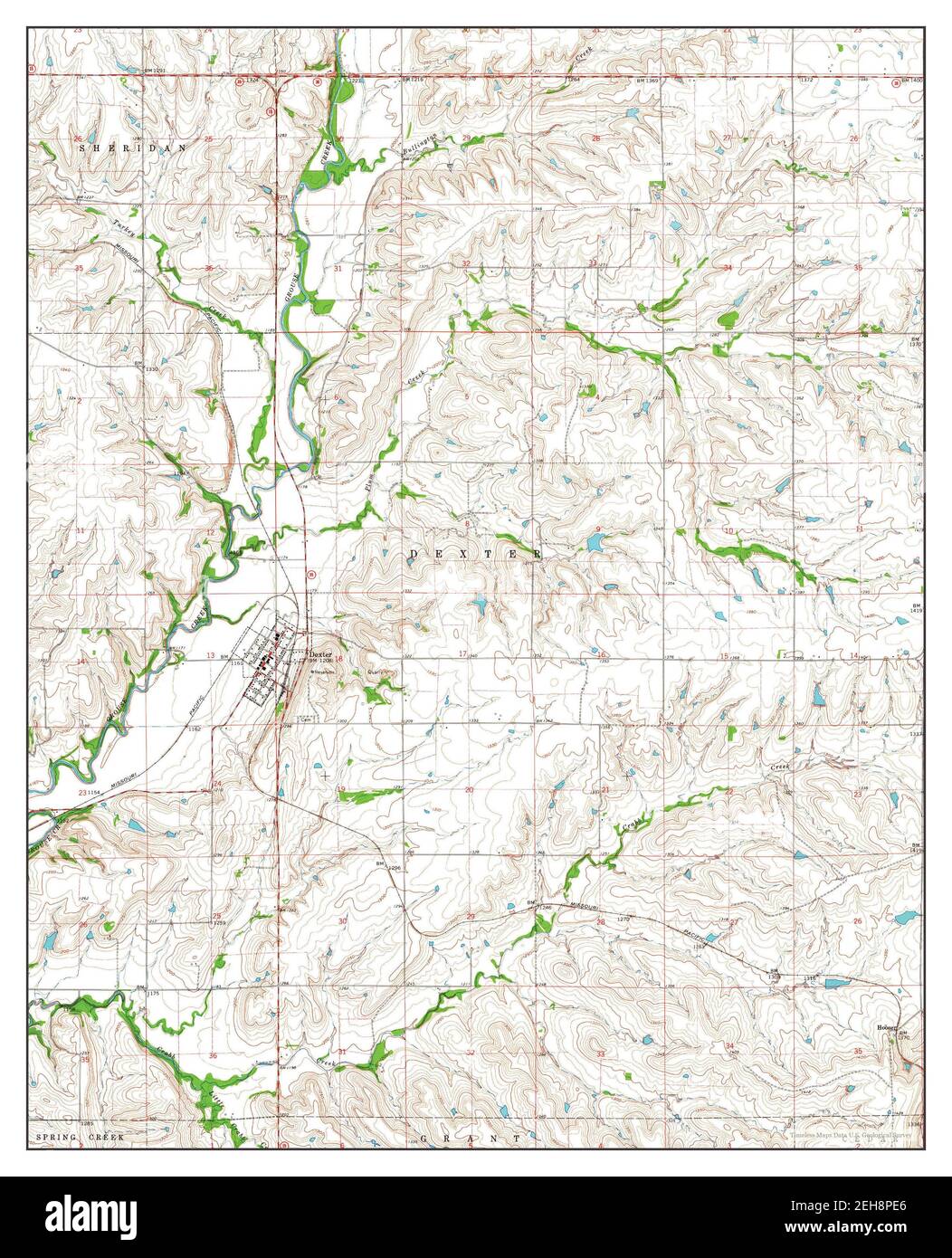 Dexter kansas map Cut Out Stock Images & Pictures Alamy