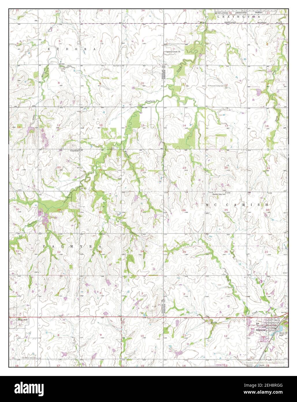 Map of edgerton hires stock photography and images Alamy