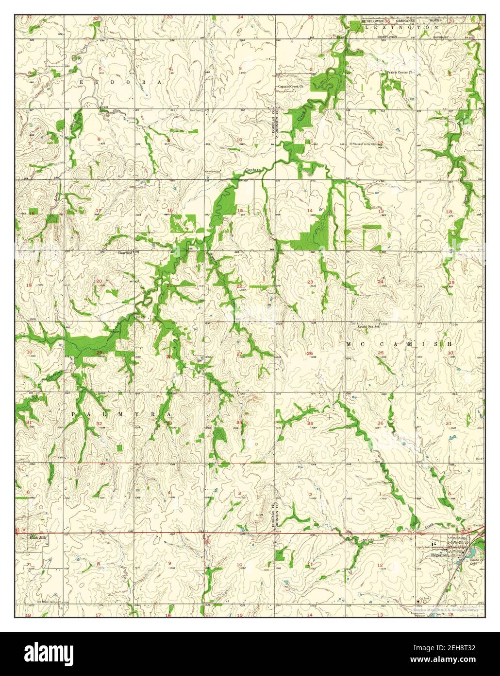 Edgerton map hires stock photography and images Alamy