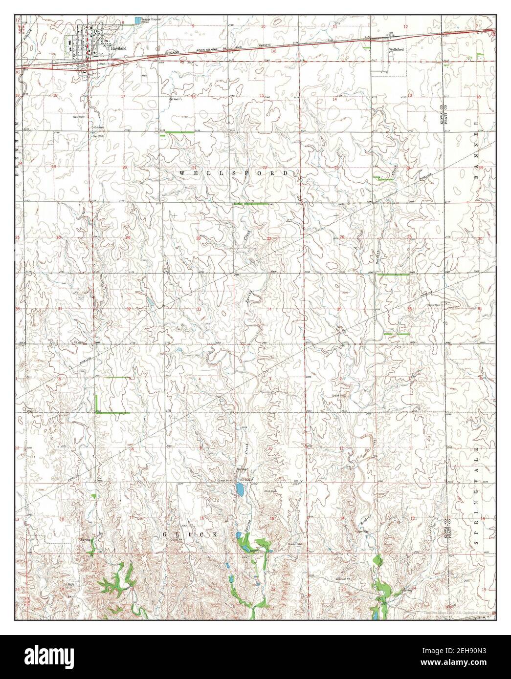 Map of haviland Cut Out Stock Images & Pictures Alamy