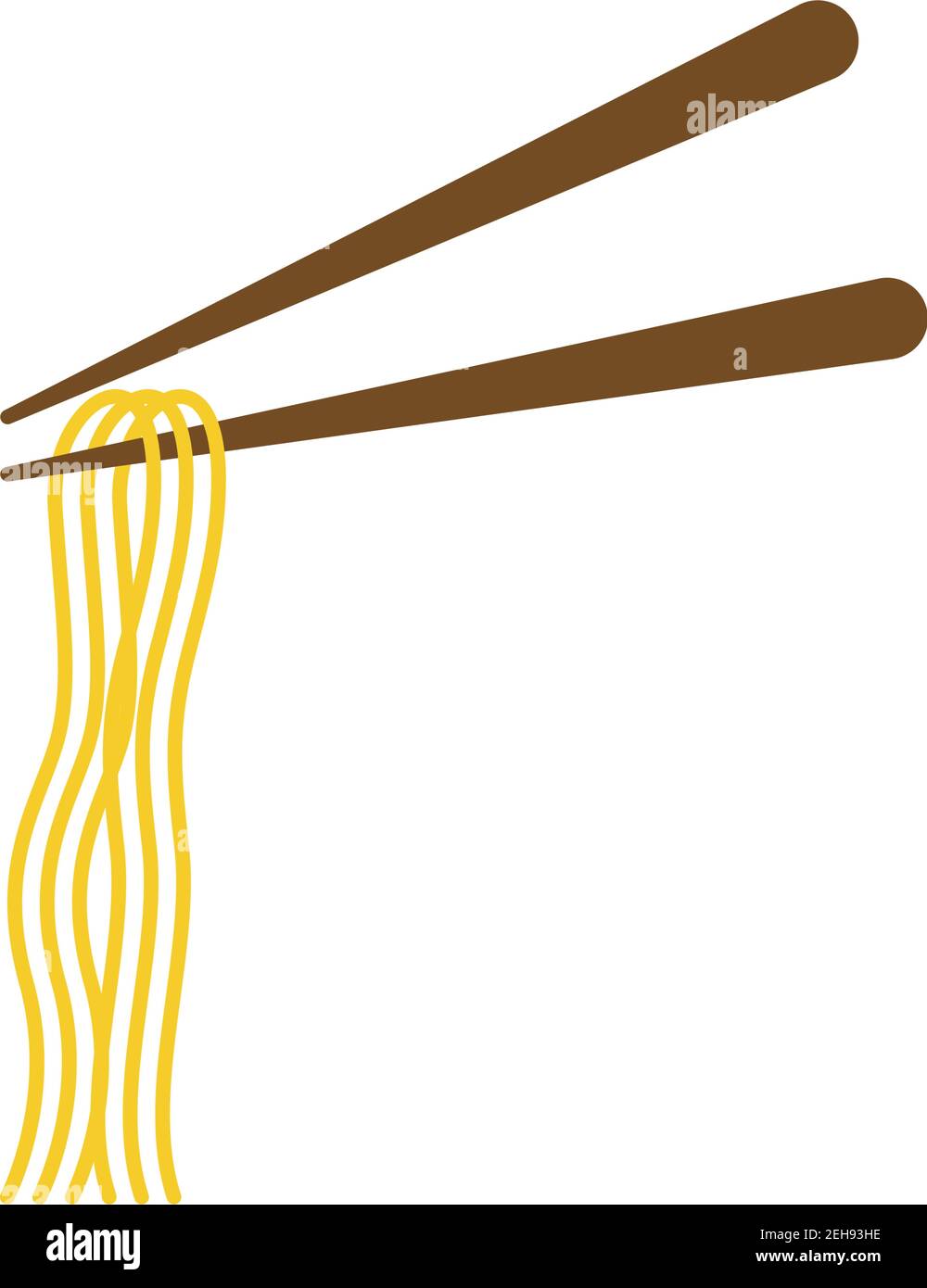 Chopstick noodle icon design template vector isolated illustration Stock Vector Image & Art Alamy