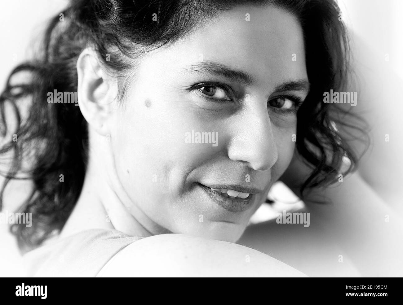 Adult mature happy romantic Black and White Stock Photos & Images - Alamy