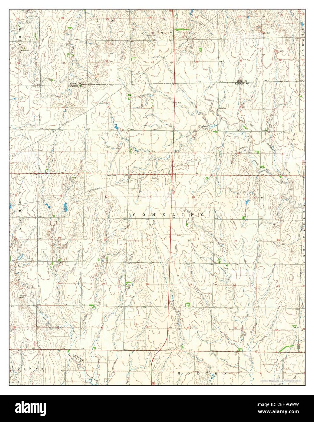 Map of rush center hires stock photography and images Alamy