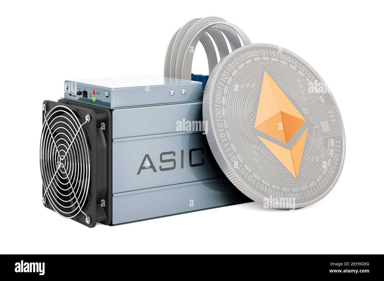 Asic cards for ethereum cryptocurrencies and illicit flows