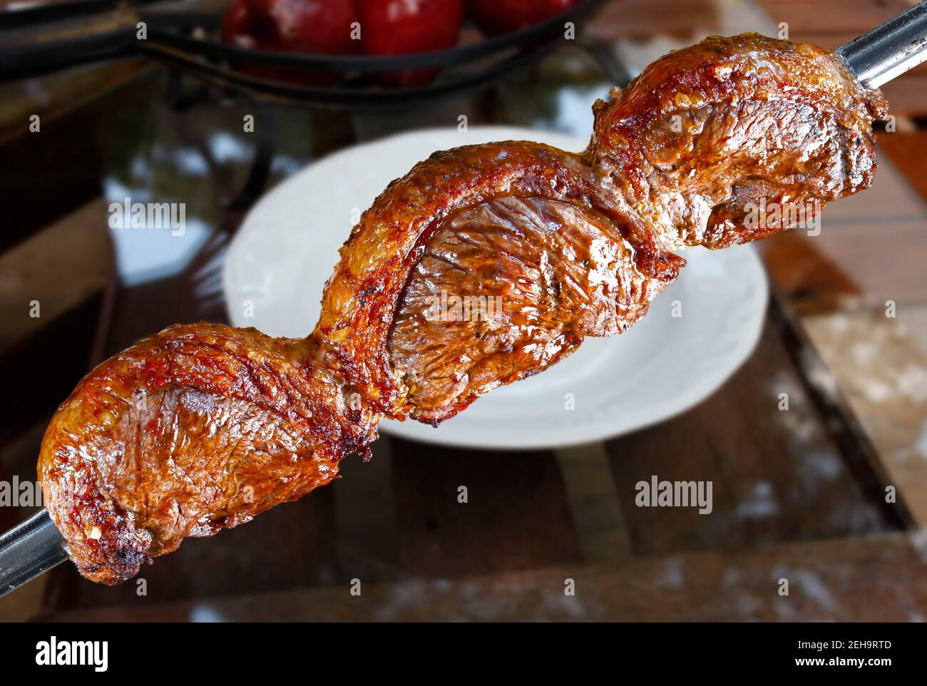 Picanha, traditional Brazilian barbecue food Stock Photo Alamy