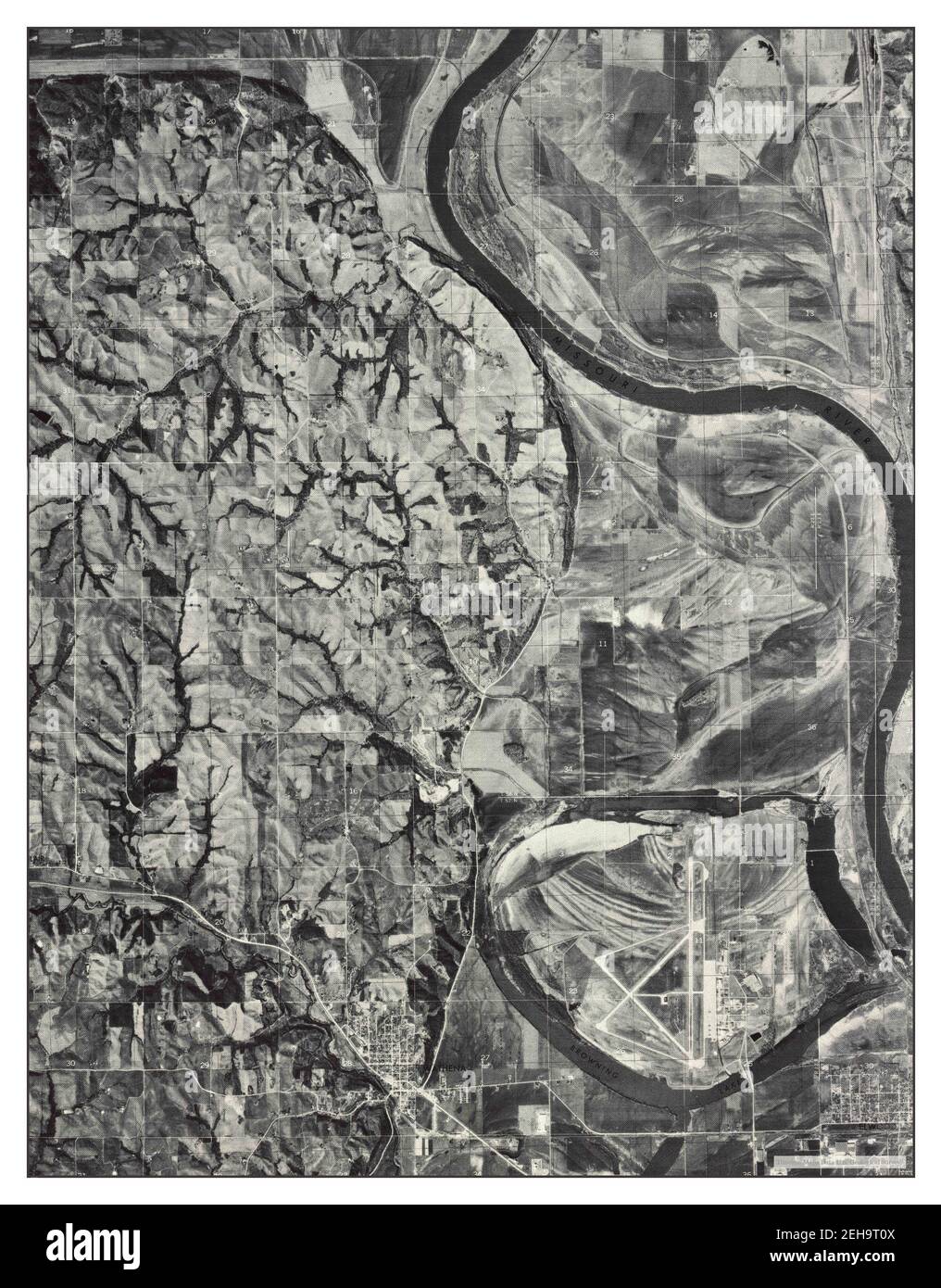 Wathena, Kansas, map 1980, 124000, United States of America by