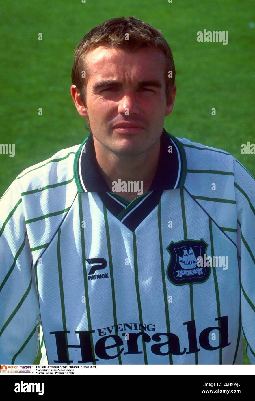 Football Plymouth Argyle Photocall Season 00 01 Mandatory Credit Action Images Martin Barlow Plymouth Argyle Stock Photo Alamy