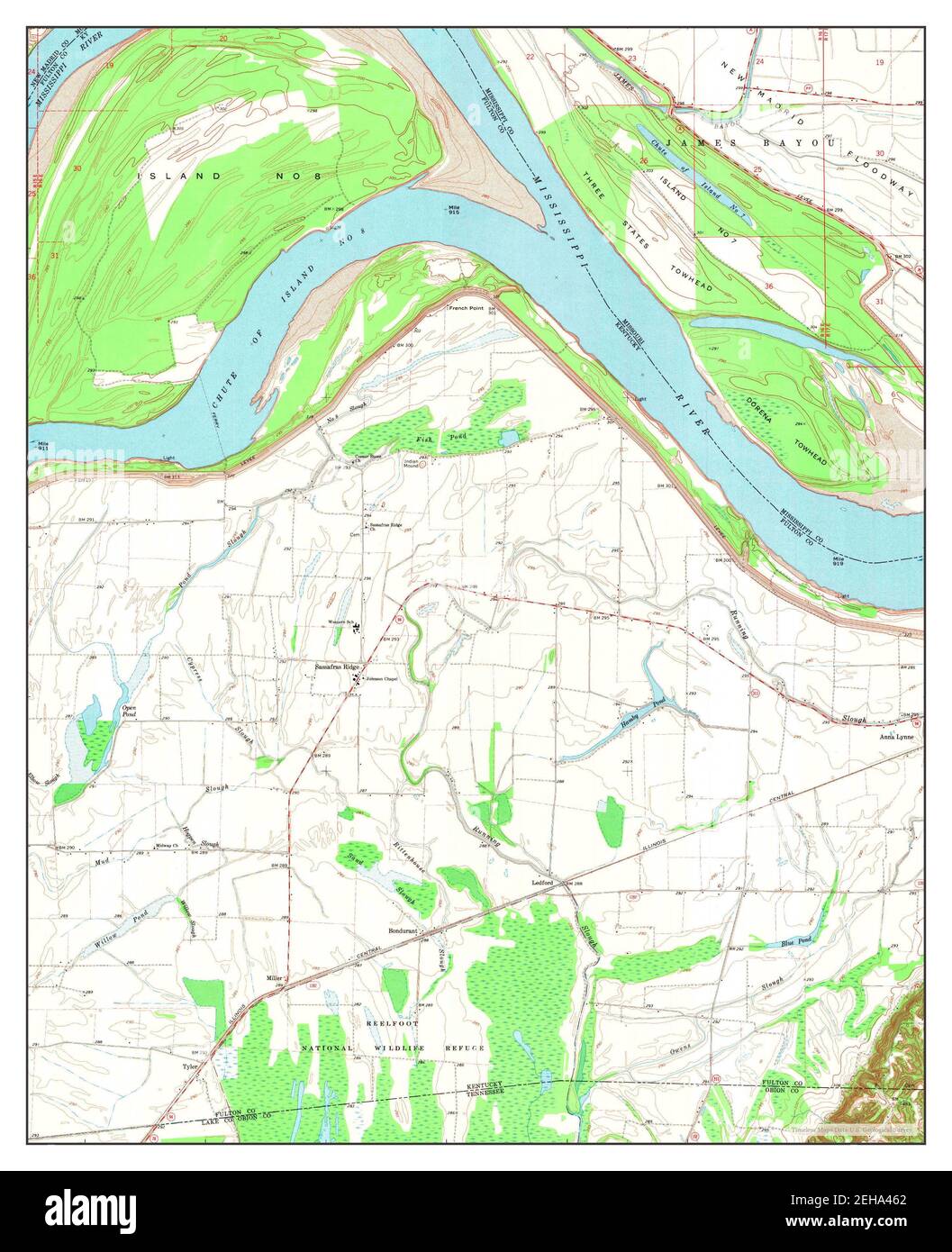 Bondurant, Kentucky, map 1969, 124000, United States of America by Timeless Maps, data U.S