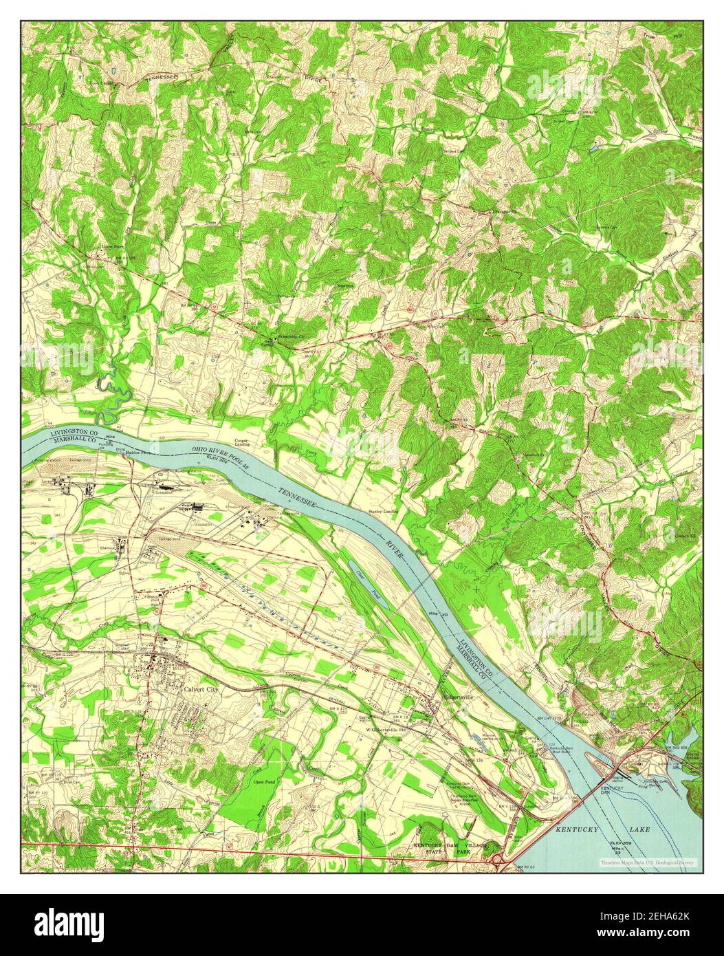 Calvert county map hires stock photography and images Alamy