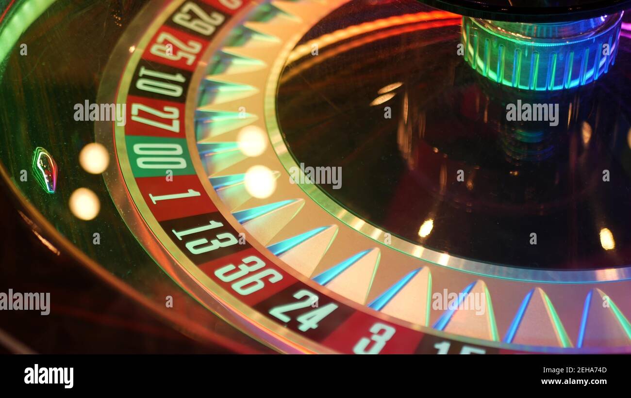 Usa Roulette French style roulette table for money playing in Las Vegas, USA ...