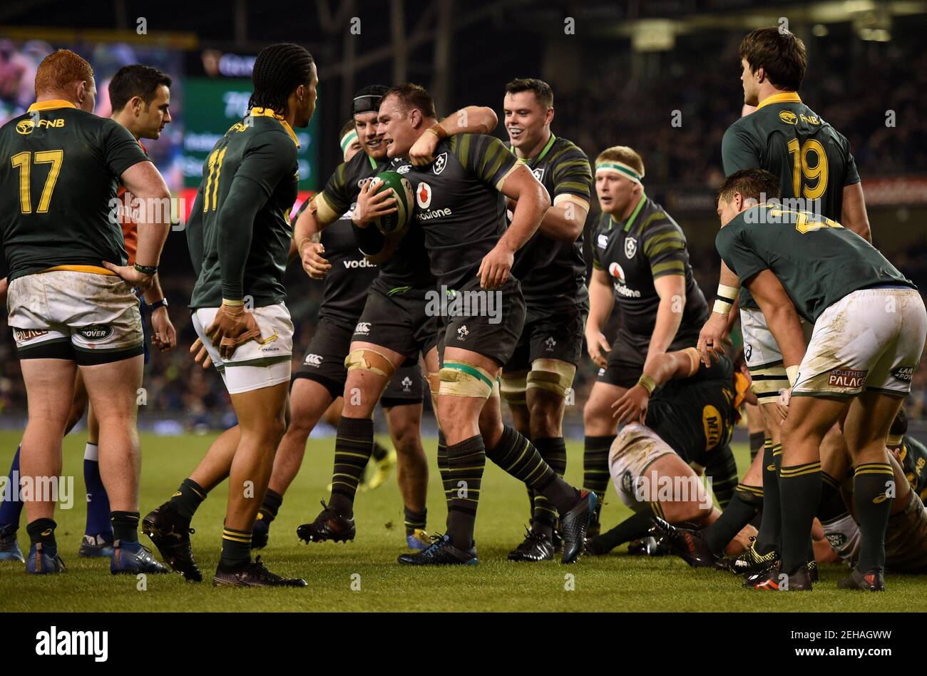 wallpapers Ireland Vs South Africa Rugby alamy