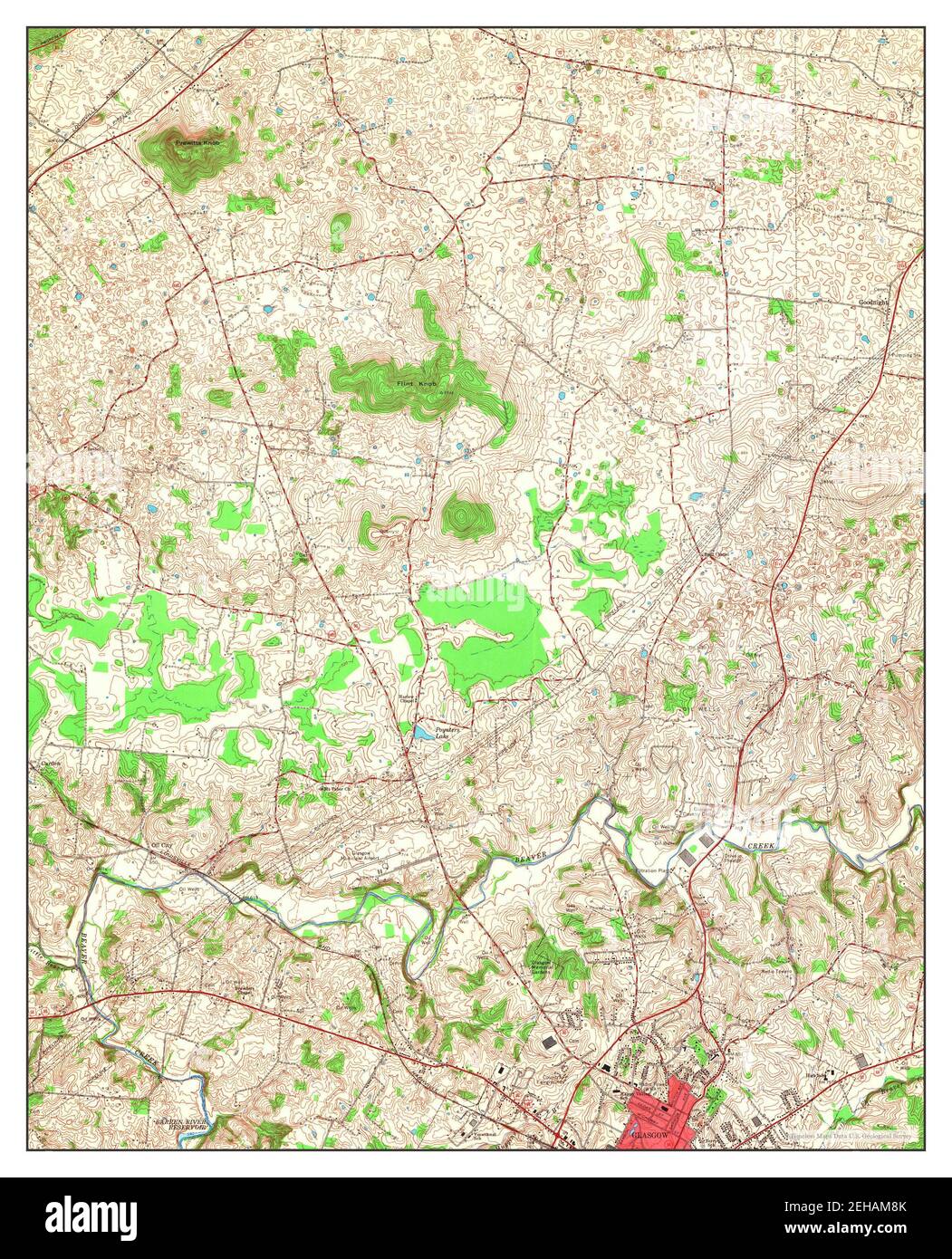 Antique map of glasgow hires stock photography and images Alamy