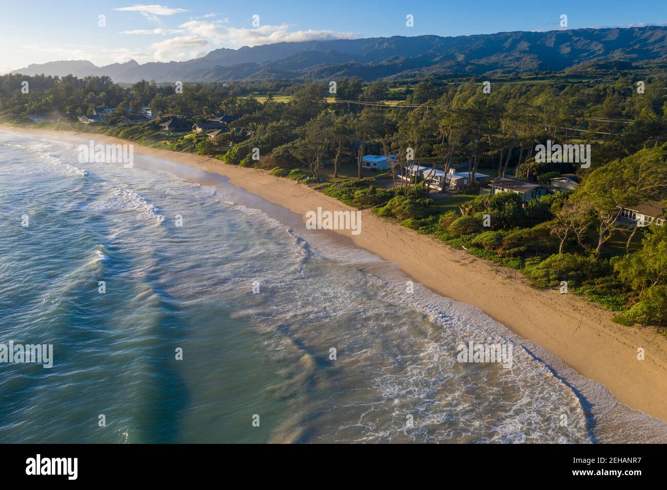 Malaekanaha, Beach Park, Kahuku, Windward, Oahu, Hawaii Stock Photo Alamy