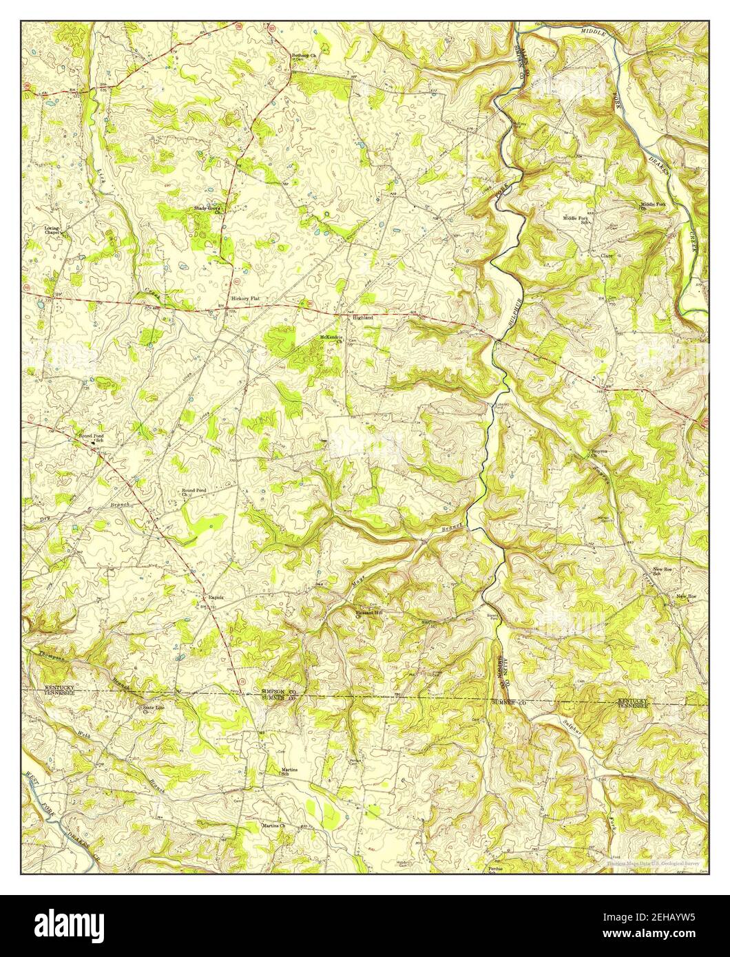 Hickory Map Cut Out Stock Images & Pictures - Alamy