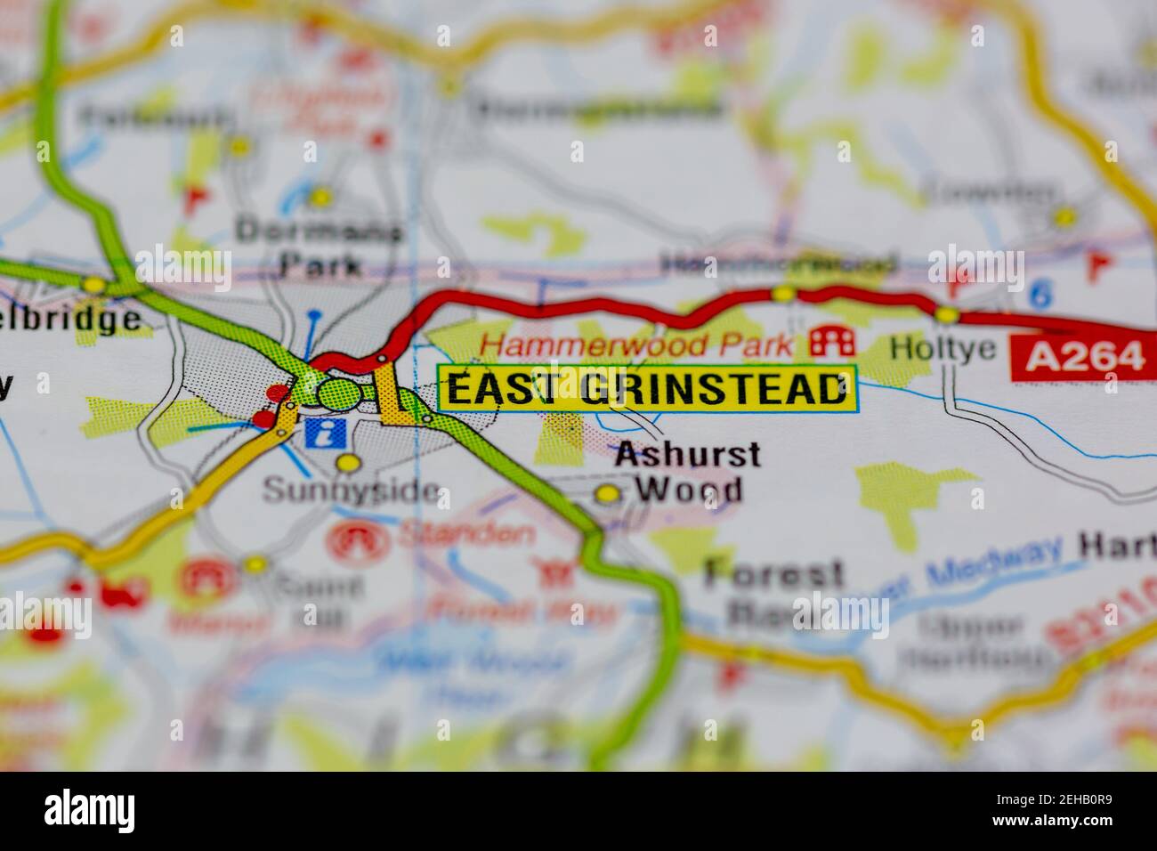 East grinstead road sign hires stock photography and images Alamy