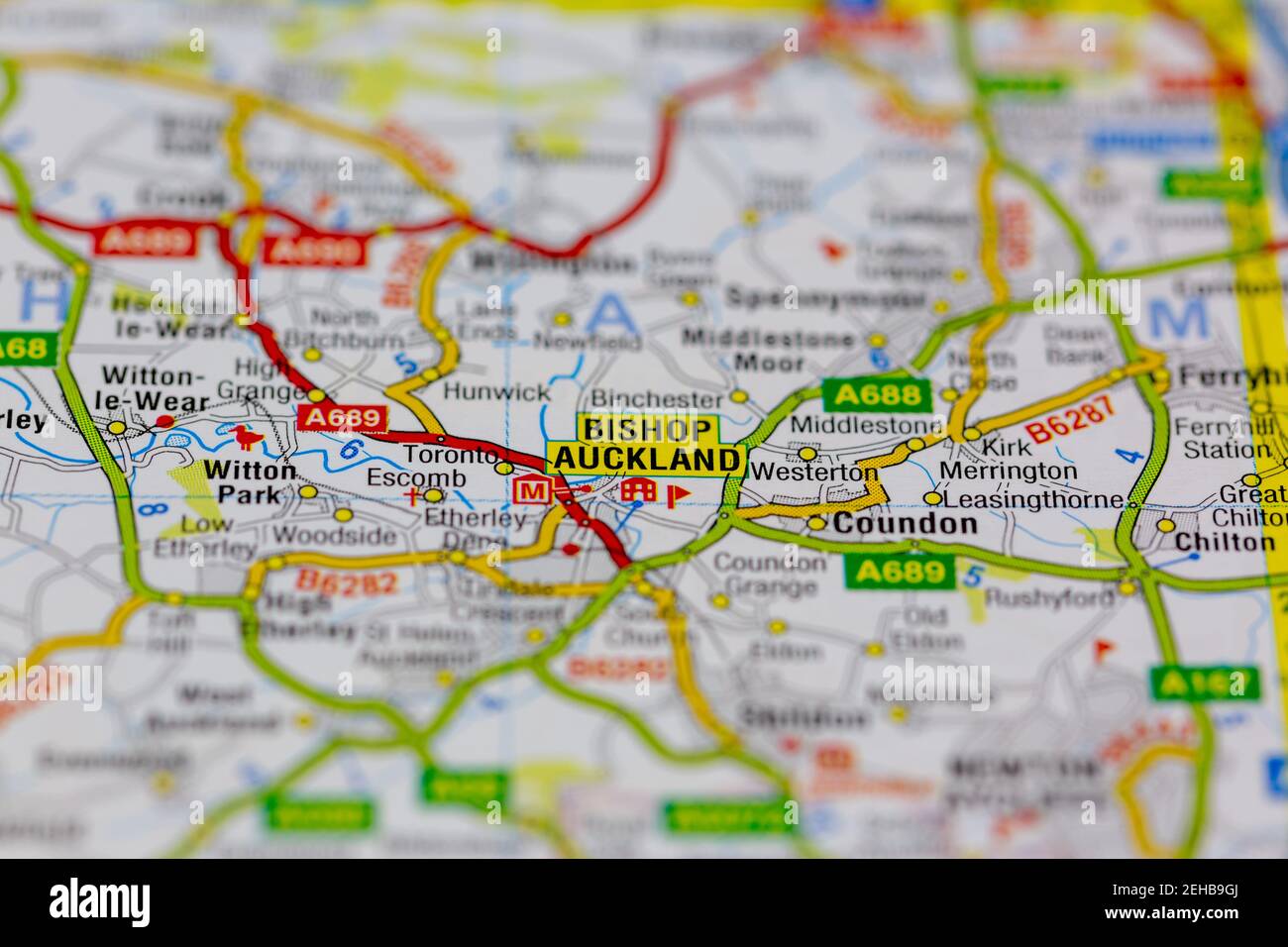 auckland and surrounding areas shown on a road map or Geography