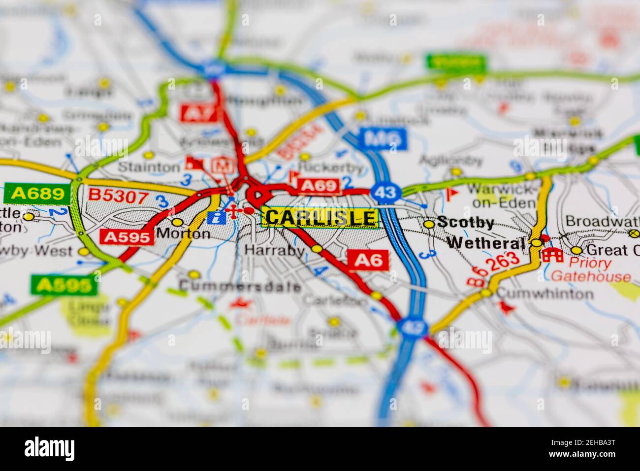 Street Map Of Carlisle Carlisle Street High Resolution Stock Photography And Images - Alamy