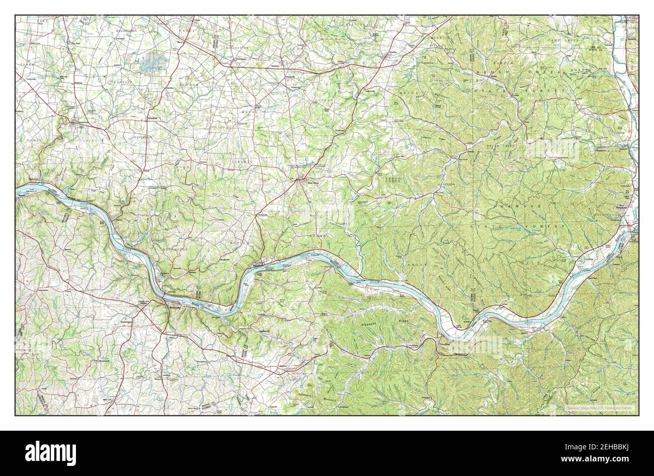 Maysville map Cut Out Stock Images & Pictures Alamy