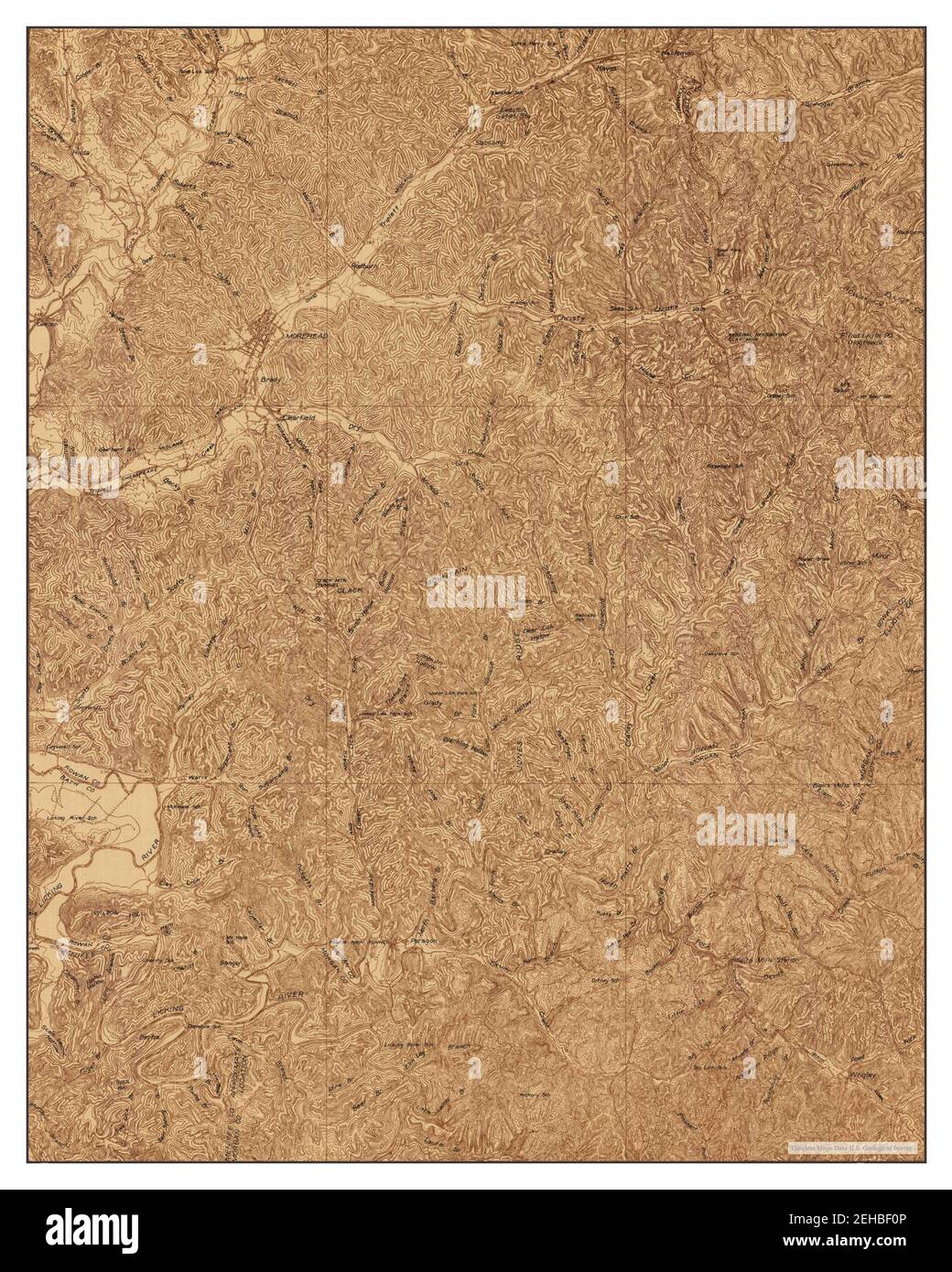 Morehead, Kentucky, map 1929, 148000, United States of America by