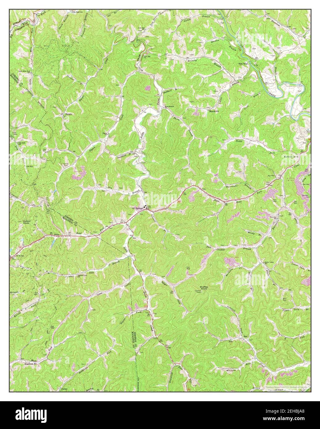 Map of oil springs hires stock photography and images Alamy