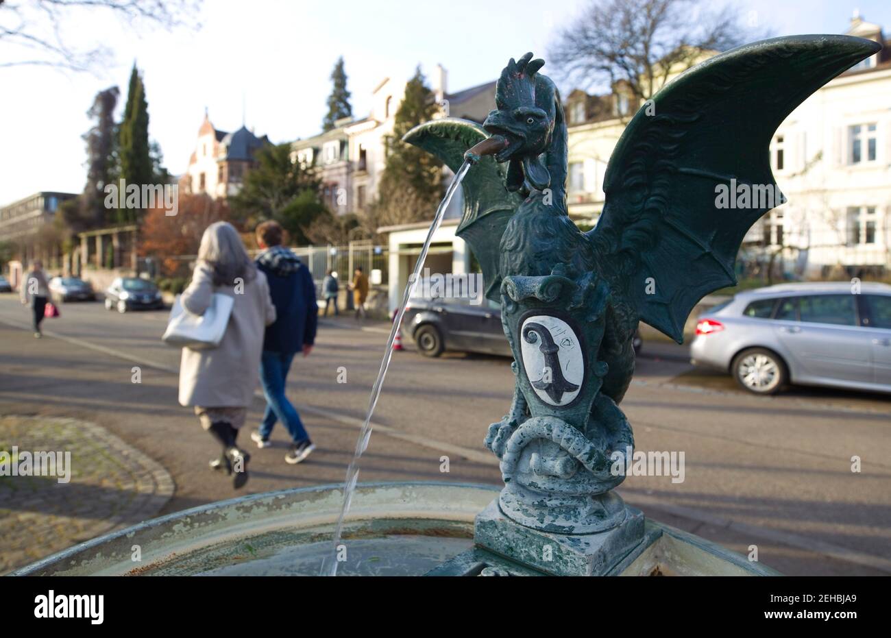 Christmas tree with decorations and surgical mask. Covid 19 pandemic.  Geneva. Switzerland Stock Photo - Alamy