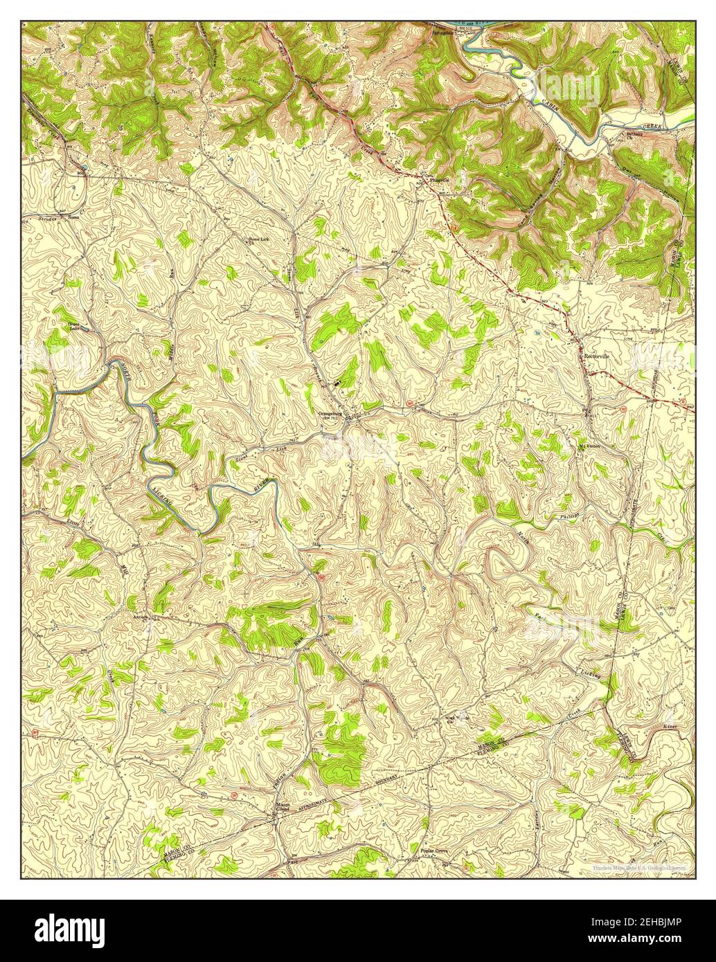 Map of orangeburg hires stock photography and images Alamy