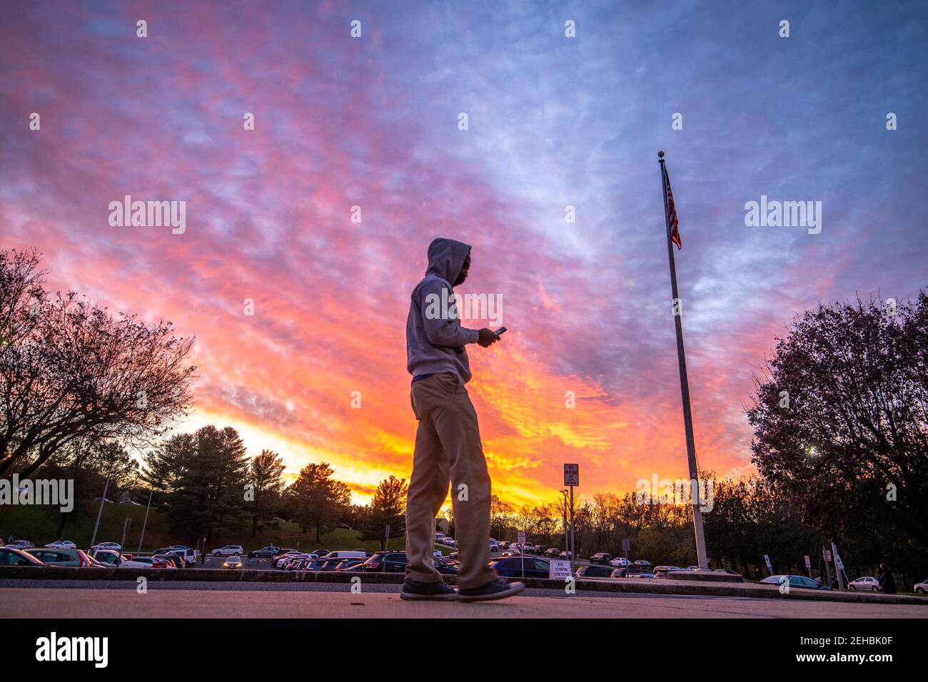 Election day 2020 at polling places in Maryland Stock Photo Alamy
