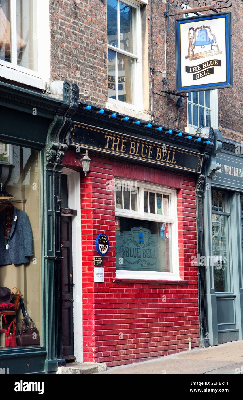 The Blue Bell, Fossgate, York, England Stock Photo