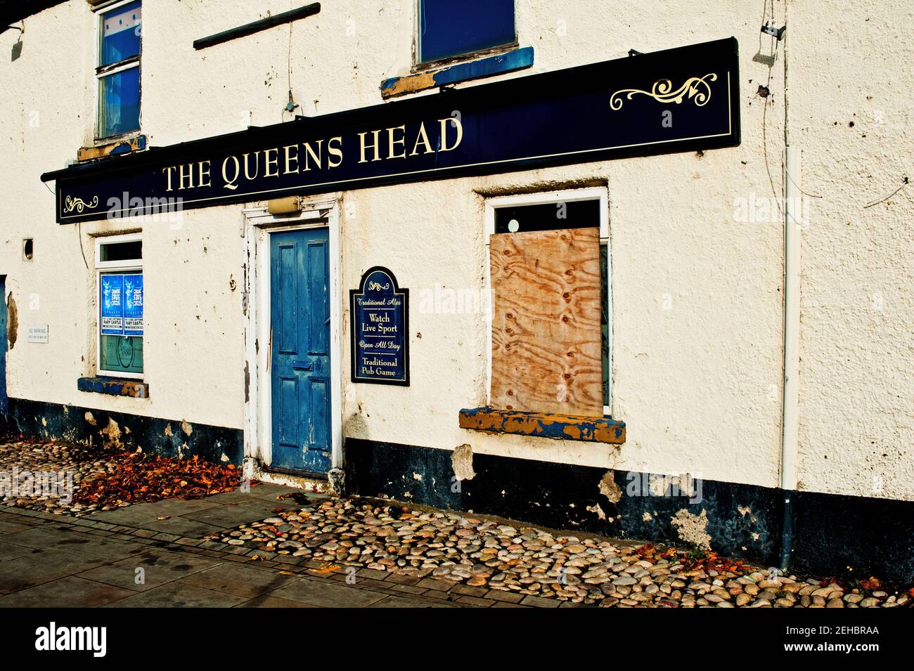 The Queens Head, West Auckland, County Durham, England Stock Photo Alamy