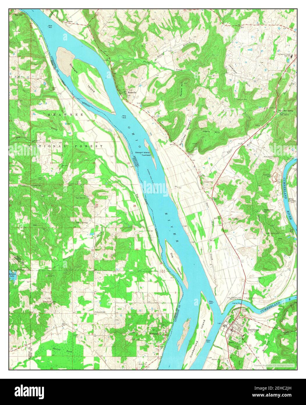 Smithland kentucky map Cut Out Stock Images & Pictures Alamy