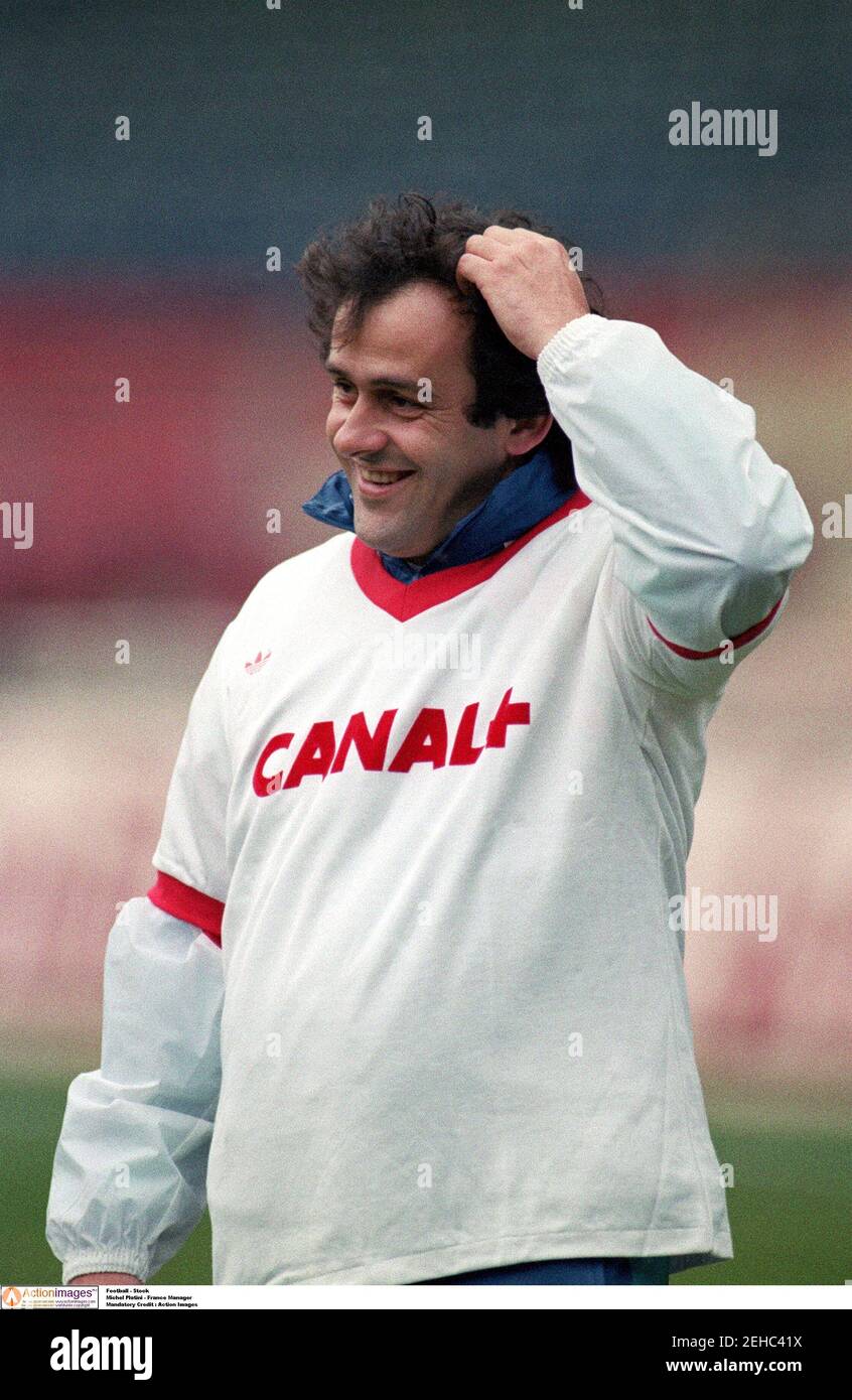 La joie de Michel Platini en 1978 - Photo et Tableau La joie de Michel Platini en 1978 - Photo et Tableau