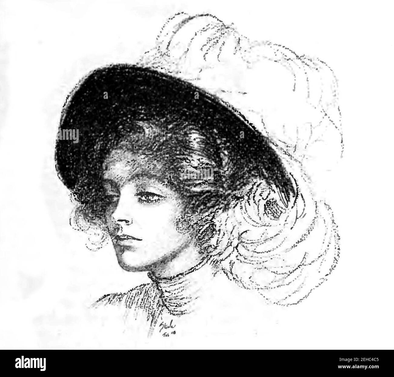 P 533 Scribner's v43 1908Vera Stock Photo Alamy