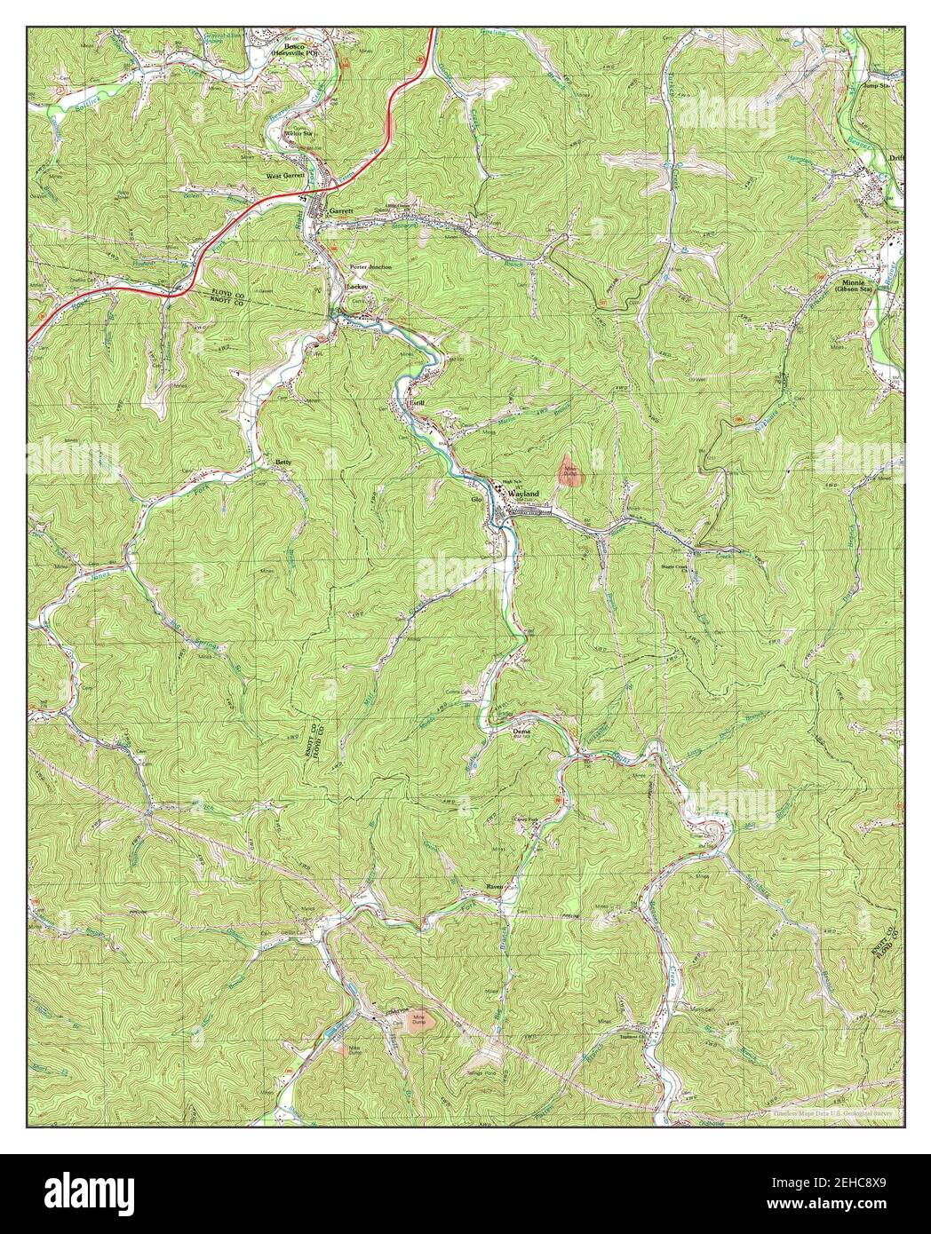 Wayland map Cut Out Stock Images & Pictures Alamy