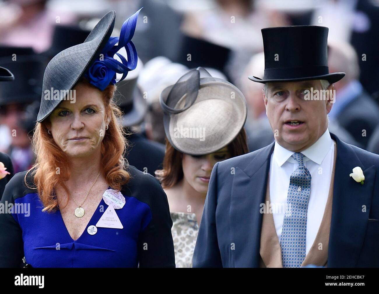 Prince andrew sarah ferguson ascot hires stock photography and images(02)